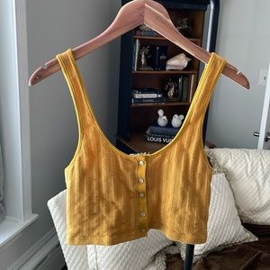 Free People cropped tank top